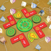 DIY Diwali Gift Box of Decor Lights and Rangoli